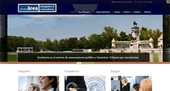 Desktop Screenshot of grupoarea.es